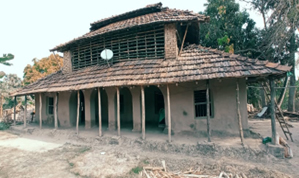 Village life in Thakur Nagar - scenic view